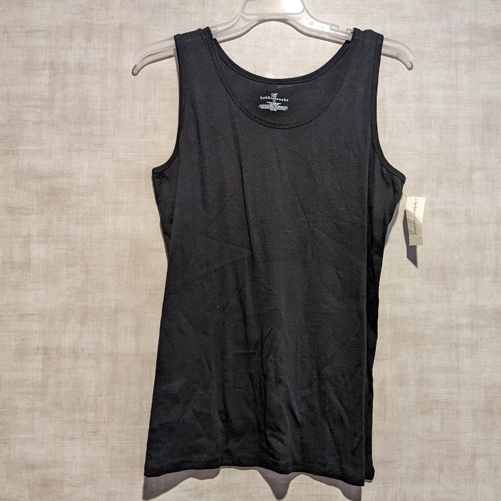 BOBBIE BROOKS PLUS SIZE  BLACK TANK TOP